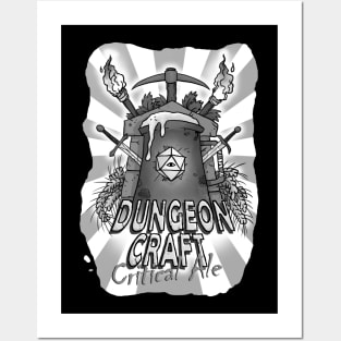 Dungeon Craft Critical Ale Posters and Art